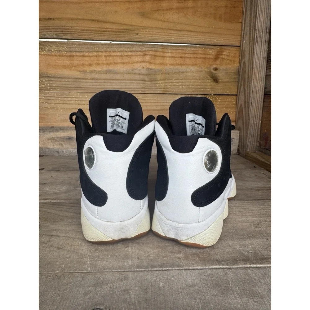 Size‎ 7Y - Jordan 13 Retro GG  Mid City of Flight Black White (439358-021)